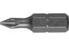 Бита кованная, хромомолибденовая сталь, тип хвостовика Е 1/4", РН1, 25 мм ЗУБР "МАСТЕР"