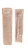 Кирпич КОРИЧНЕВЫЙ половинка 65*65*250 мм, 2,1 кг