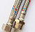 Подводка для смесителя 1,2 м, внутр. 1/2" * М10 * 18