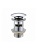Донный клапан 1 1/4" с переливом, нажимной, латунь, хром SWES KL2422
